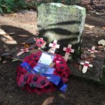 War memorial at Chobham Place Woods